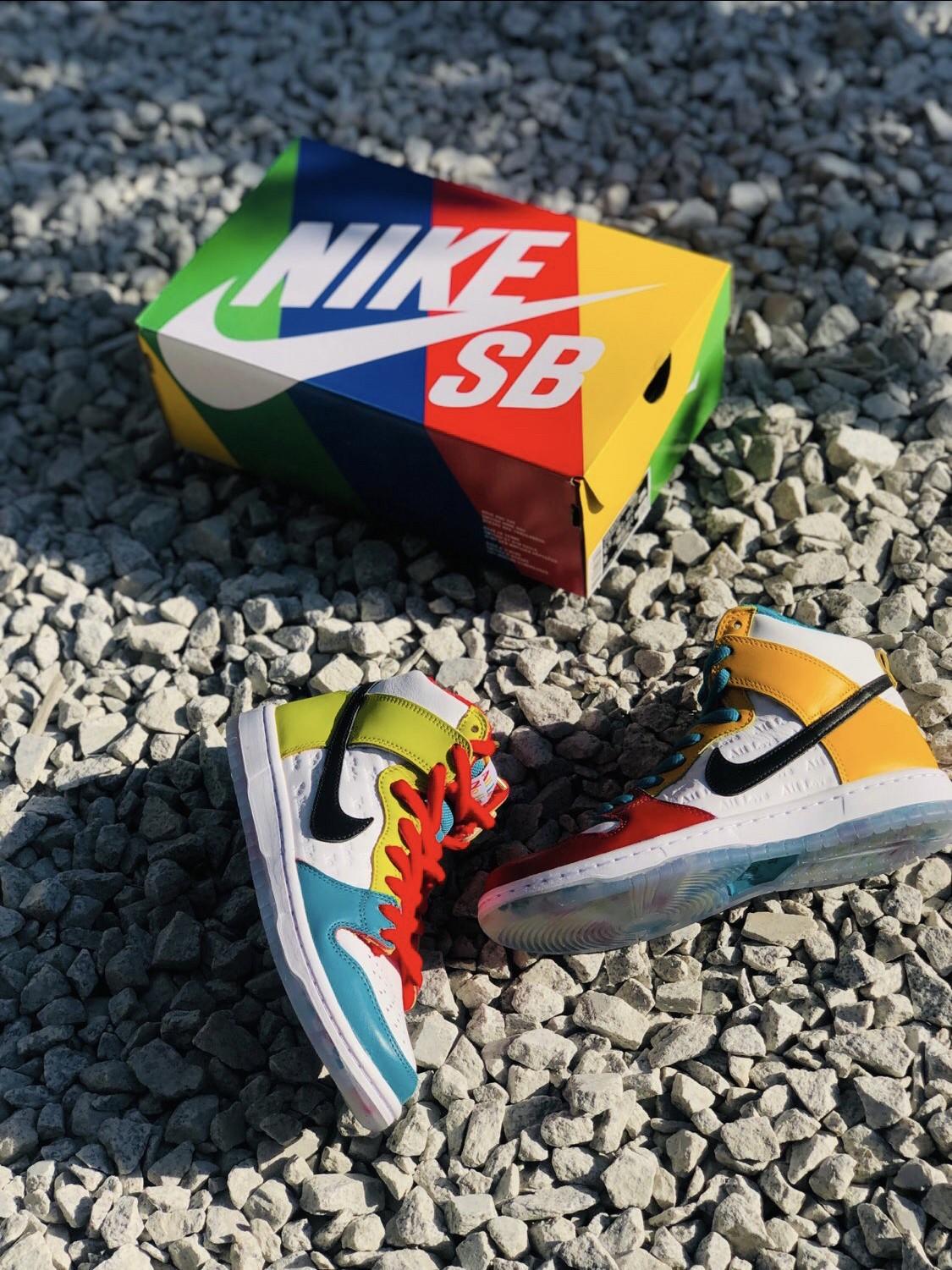 彩色鸳鸯高帮dunk sb